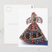 Carte Postale "À la mode" (Devant / Derrière)