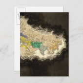 Carte Postale À la mort de Constantine 337 AD (Devant / Derrière)