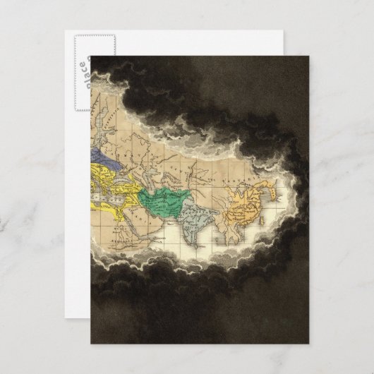 Carte Postale À la mort de Constantine 337 AD (Devant / Derrière)