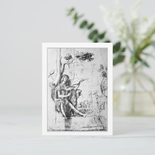 CARTE POSTALE À LA MUSIQUE (Debout devant)