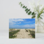 Carte Postale À la plage (Debout devant)