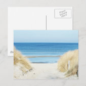 Carte Postale à la plage (Devant / Derrière)