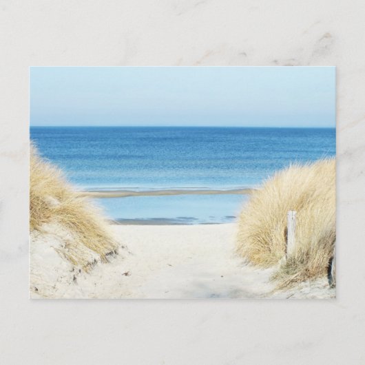 Carte Postale à la plage (Devant)