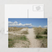 Carte Postale À la plage de Nairn (Devant / Derrière)