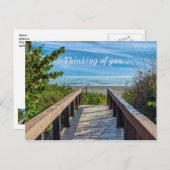 Carte Postale À La Plage De Vous (Devant / Derrière)