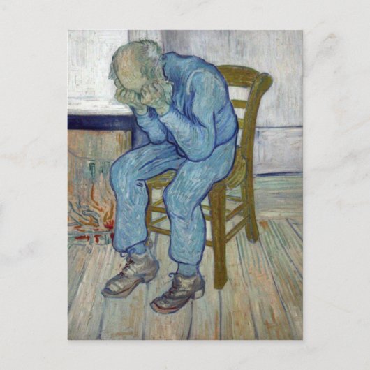 Carte Postale À la porte de l'éternité par Vincent van Gogh (Devant)