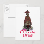 CARTE POSTALE À LA REINE (Devant / Derrière)