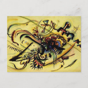 Carte Postale À la voix inconnue de Kandinsky