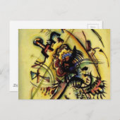 Carte Postale À la voix inconnue de Kandinsky (Devant / Derrière)