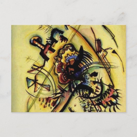 Carte Postale À la voix inconnue de Kandinsky (Devant)