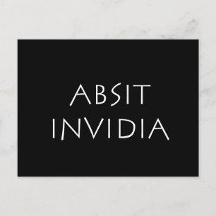 Carte Postale À l'abri de l'envie