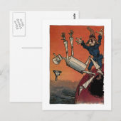 Carte Postale À l'aide ! Tinman Falling (Devant / Derrière)