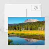 Carte Postale A Lake In Lass Volcanic National Park (Devant / Derrière)