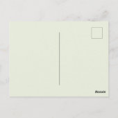 Carte postale à l'aquarelle d'Argentine (Dos)