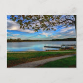 Carte Postale À L'Embarcadère (Devant)