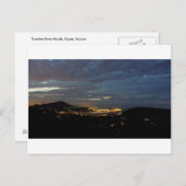 Carte Postale À l'embouchure de la nuit/Tamshui River, Taipei Ta (Devant / Derrière)