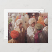 Carte Postale À l'entrée du Temple 2012 (Devant / Derrière)