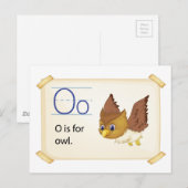 Carte Postale A letter (Devant / Derrière)