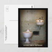 Carte Postale À l'intérieur de la cellule de prison à The Rock,  (Devant / Derrière)