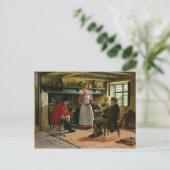 Carte Postale À l'intérieur des armes Lygon, Broadway, 1896 (Debout devant)