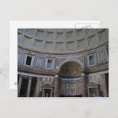 Carte Postale À l'intérieur du Panthéon (Devant / Derrière)