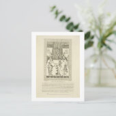 Carte Postale À l'intérieur du Red Bull Playhouse, frontispece à (Debout devant)