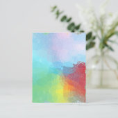 Carte Postale À L'Intérieur D'Un Arc En Ciel (Debout devant)