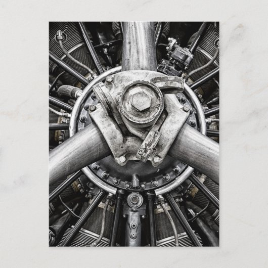 Carte Postale À l'intérieur d'une hélice (Devant)