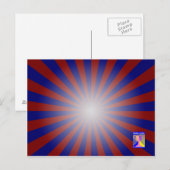 Carte postale à luminance dynamique (Devant / Derrière)