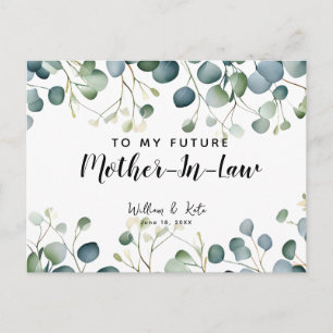 Carte Postale À ma future belle-mère, l'eucalyptus