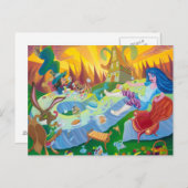 Carte postale "A mad tea party" (Devant / Derrière)