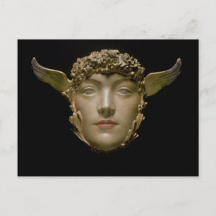 Carte Postale A Mask, c.1897