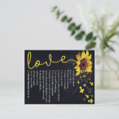 Carte Postale À mon mari | Citations Drôle Pour Le Cadeau Du Mar (Debout devant)