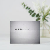 Carte postale à neige minimale (Debout devant)