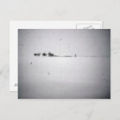 Carte postale à neige minimale (Devant / Derrière)