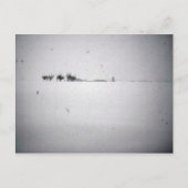 Carte postale à neige minimale (Devant)