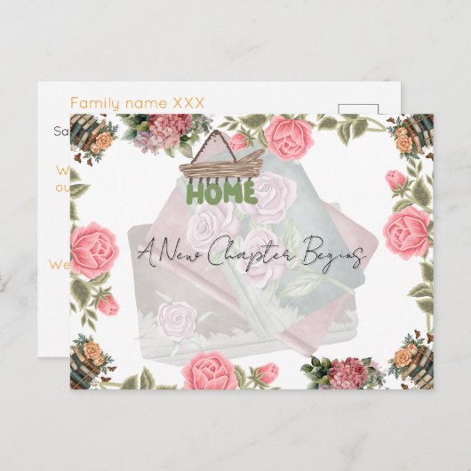 Carte Postale A New Chapter Begins (Devant / Derrière)