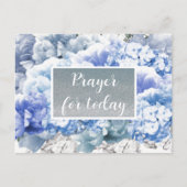Carte postale à paillettes fausses d'Écriture de p (Devant)