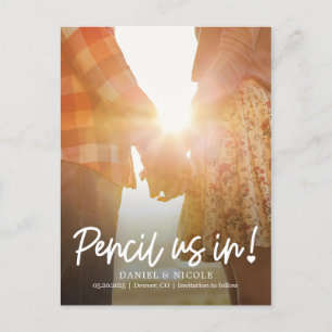 Carte Postale À Partir De La COULEUR ÉDITABLE Coeur Enregistrer 