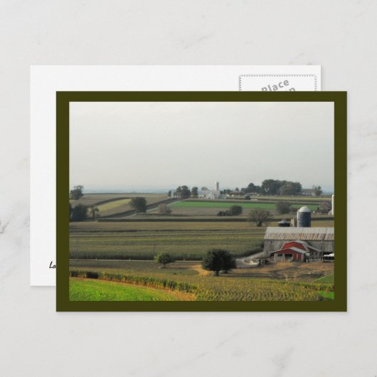 Carte Postale À partir du niveau Grasshopper (Devant / Derrière)