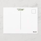 Carte Postale À penser à vous ! (Dos)