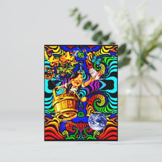 Carte Postale À Plus Tard, Alligator (Debout devant)