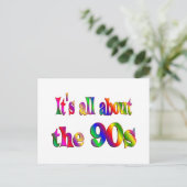 Carte Postale A propos des années 90 (Debout devant)