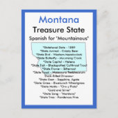 Carte Postale A propos du Montana (Devant)