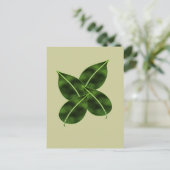 Carte postale à quatre Feuilles (Debout devant)