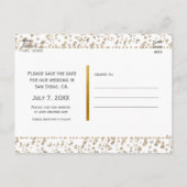 Carte postale à rayures noires et blanches de Holl (Dos)