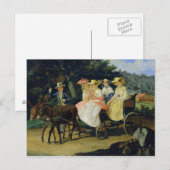 Carte Postale A Run, 1845-46 (Devant / Derrière)