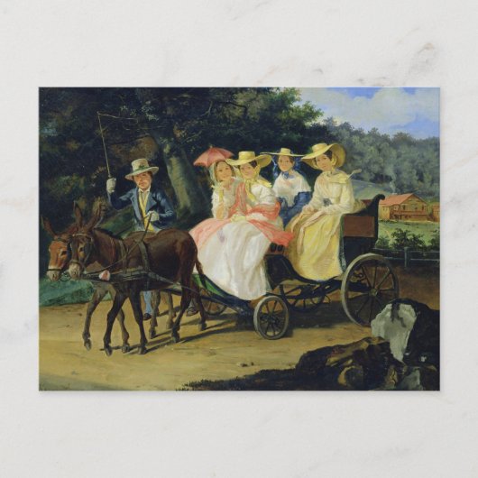 Carte Postale A Run, 1845-46 (Devant)