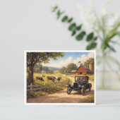 Carte Postale A scene from American life. (Debout devant)