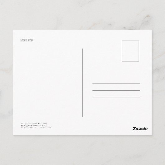 Carte Postale A Sibra (Dos)